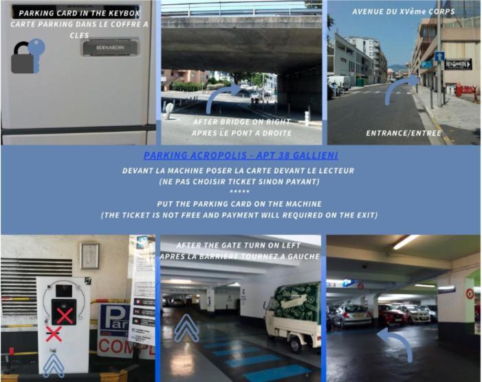 Wavebnb All Confort, Central, Parking Ницца Экстерьер фото