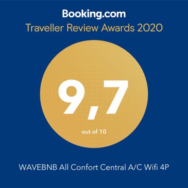 Wavebnb All Confort, Central, Parking Ницца Экстерьер фото